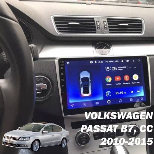Штатна магнітола андроїд VolkswagenPassat B5/B7 Magotan, головний пристрій фольцваген, автомагнітола 2DIN 2/32, навігатор, магнітола андроїд  СMT-002 фото