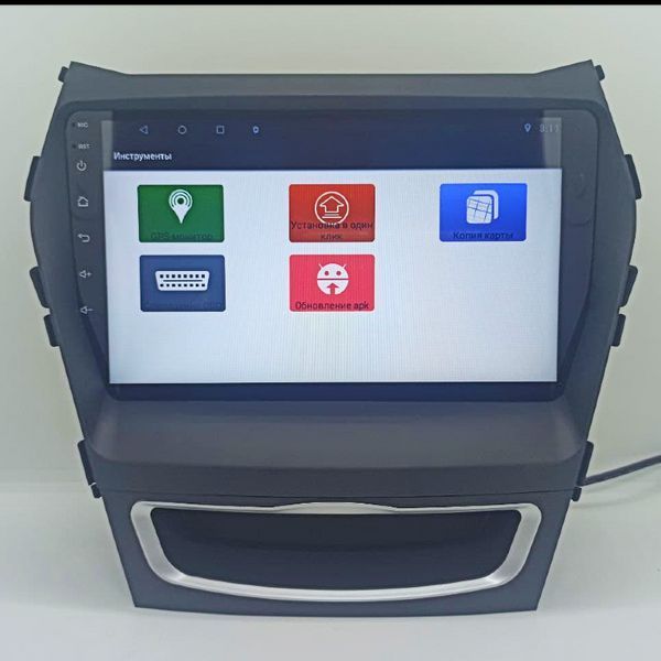 Штатна магнітола Android Hyundai Santa Fe, автомагнітола 2DIN 2/32, навігатор, магнітола андроїд  СMT-166 фото
