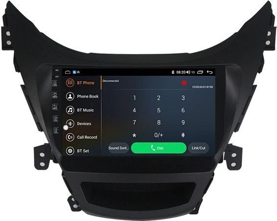 Штатная магнитола андроид Hyundai Elantra 2012-14, штатное головное устройство хюндай, автомагнитола 2DIN 2/32, навигатор, магнитола андроид  СMT-517 фото