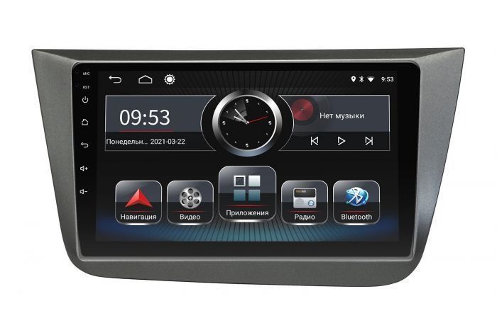 Штатна магнітола андроїд KIA Seat Leon 2005-12, штатний головний пристрій киа, магнітола 2DIN 2/32, навігатор, автомагнітола андроїд  СMJ-005 фото
