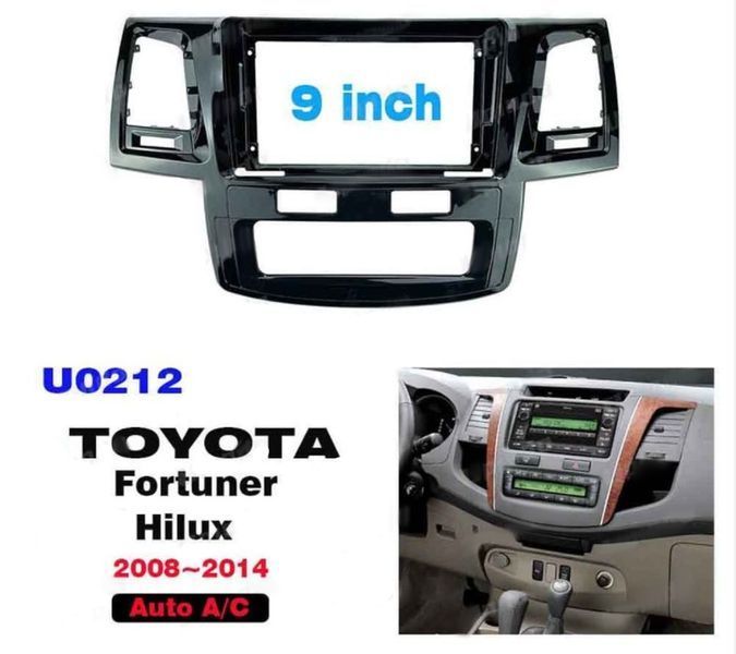 Штатна магнітола андроїд TOYOTA Fortuner/Hilux, штатний головний пристрій, магнітола  2DIN 2/32, навігатор, автомагнітола андроїд  СMT-571 фото