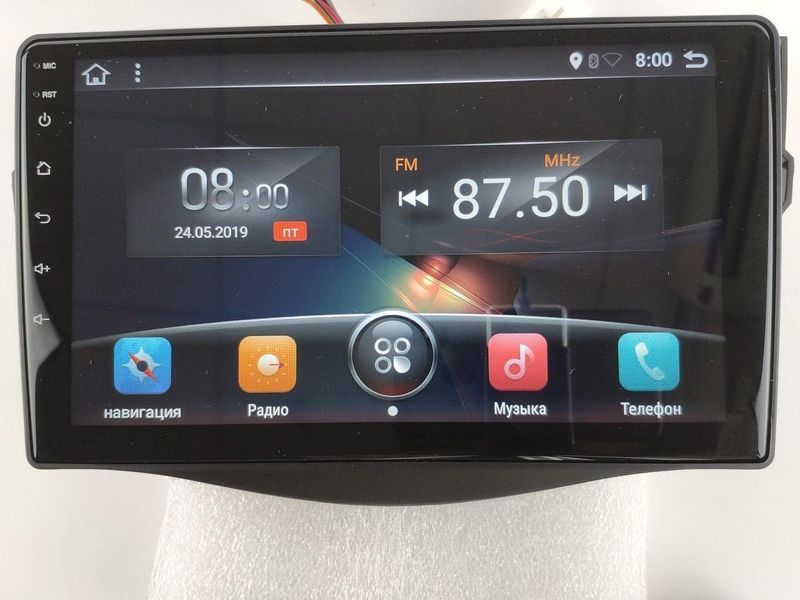 Штатна магнітола андроїд TOYOTA RAV4, штатний головний пристрій тойота, автомагнітола 2DIN 2/32, навігатор, магнітола андроїд СMT-165 фото