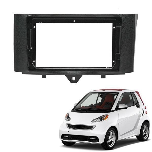 Рамка для штатної магнітоли Benz Smart 2011-15 перехідна рамка для автомагнітоли рамка авто мерседес R.MT-831 фото
