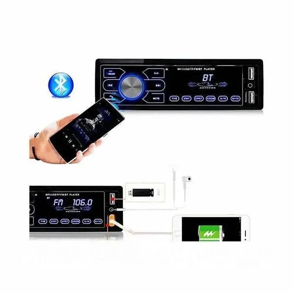Автомагнітола JSD-729 BT-2USB RGB-7colour СJSD-620 фото