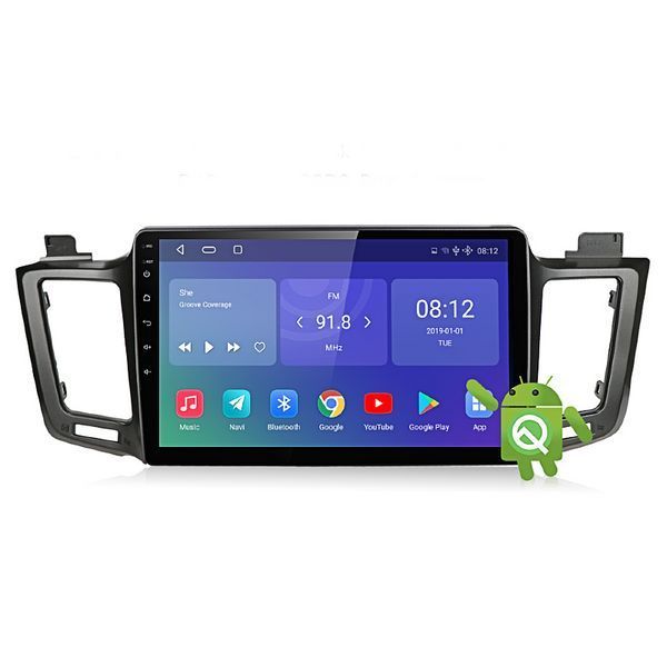 Штатна магнітола Android туота RAV4, штатний головний пристрій, магнітола 2DIN 2/32, навігатор, автомагнітола андроїд  СМТ-021 фото